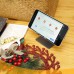 Lamicall Cell Phone Stand, Desk Phone Holder Cradle, Compatible with Phone 12 Mini 11 Pro Xs Max XR X 8 7 6 Plus SE, All Smartphones Charging Dock, Office Desktop Accessories - Silver