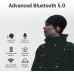 Bluetooth Beanie Hat with Headphones Built-in Stereo Speaker and Microphone Running Cap Unique Christmas Gift for Unisex Adults/Men/Women